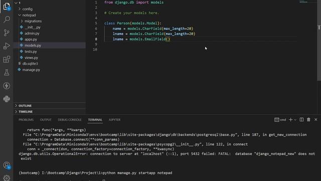 Django Tutorial (in Farsi): Part 05 - Connect Django to PostgreSQL - اتصال جنگو به PostgreSQL смотреть онлайн