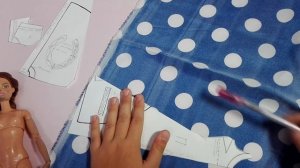 Как сшить платье принцессы кукле Barbie