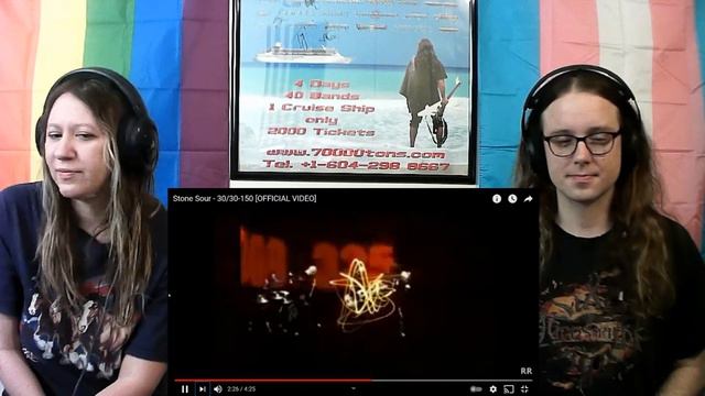 Stone Sour- "30/30-150" Reaction // Amber and Charisse React смотреть онлайн