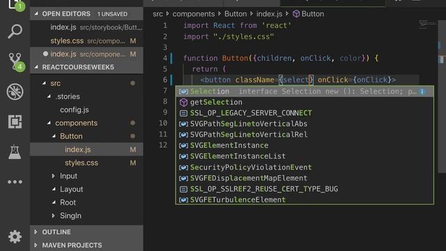 Week 5 : React Part 3/8 смотреть онлайн