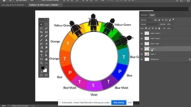 Basic Color Wheel with Clip Art смотреть онлайн