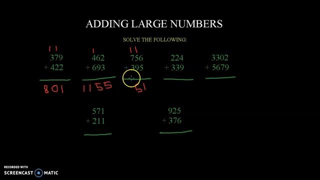Adding large numbers | Moiz and Zahra смотреть онлайн