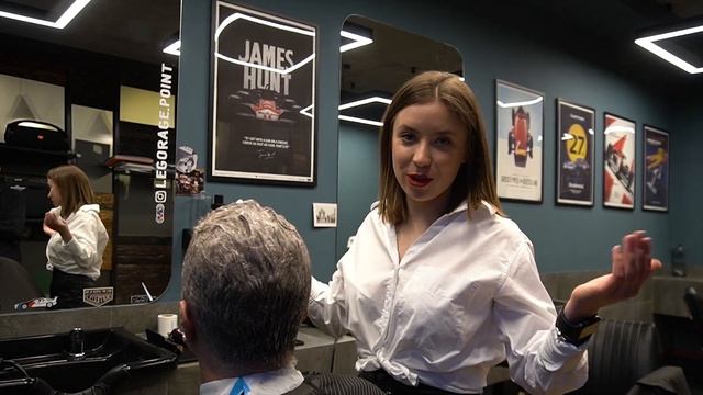 Тонирование волос на голове - мечта Максима LEGORAGE. Евгения и стрижка за 15 минут!