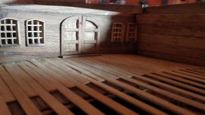 № 12 Сборка Черной Жемчужины. Первичная обшивка и установка декораций..