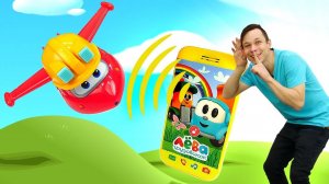 Мультик для детей про игрушки. Грузовичок Лева привез Телефон с песнями! Супер Крылья зовут Капу!