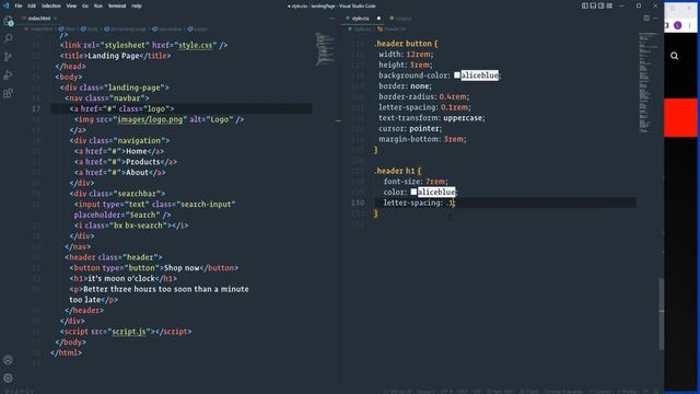 Responsive Landing Page with HTML, CSS, and JavaScript / How to Create Responsive Landing Page смотреть онлайн