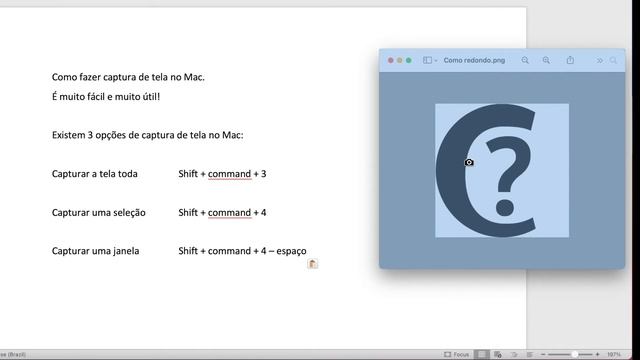 Capturar tela no Mac - Print screen смотреть онлайн