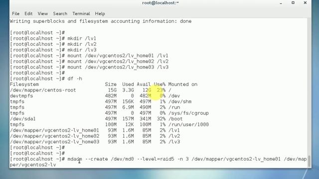 Linux; Creating Accounts, Raid, Partitions ,File System and Resizing file смотреть онлайн