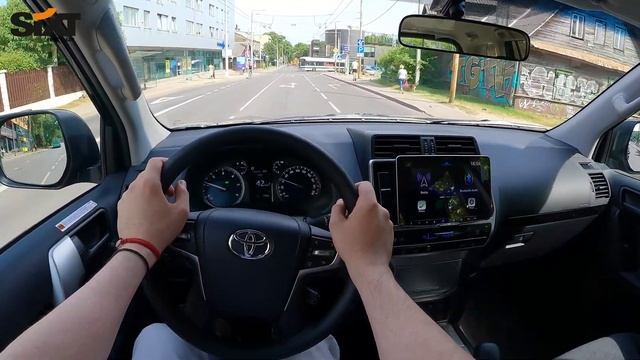 2023 Toyota Land Cruiser "Prado" POV Drive Part 2 | Navigating the Town with Style and Versatility! смотреть онлайн