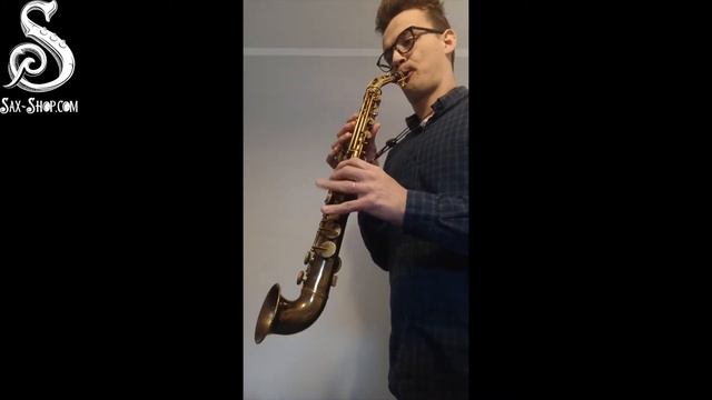 Sax-Shop.com 1924 King Saxello Soprano Saxophone смотреть онлайн