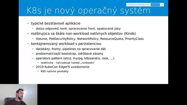 28 04 management Michal Zubac Kubernetes je novy OS смотреть онлайн