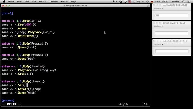 Asterisk Tutorial 33 - Asterisk IVR Menu Looping [english] смотреть онлайн