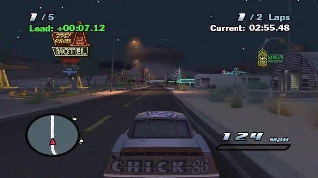 Cars: The Video Game - Chick Hicks Paint Job #2 (PC Gameplay) смотреть онлайн