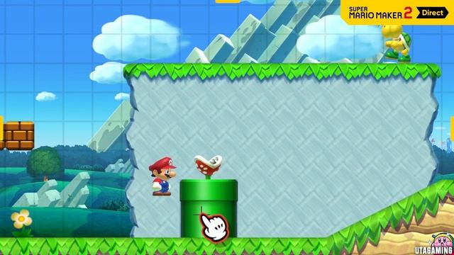 Super Mario Maker 2 - Making levels with the new Editor (Gameplay) смотреть онлайн
