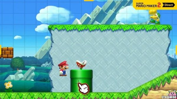 Super Mario Maker 2 - Making levels with the new Editor (Gameplay)