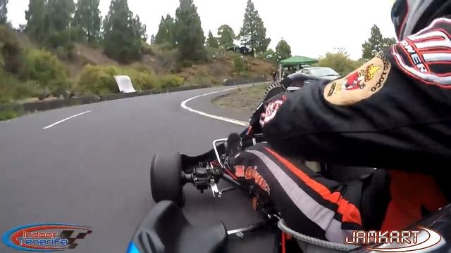 Kart on board Indoor Tenerife subida Los Loros 2017 смотреть онлайн