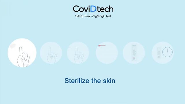 Presentation Of Our Antibody IgM/IgG Test COVIDTECH - En