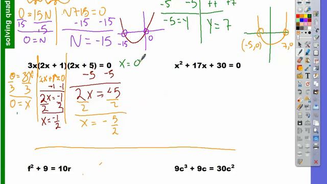 How to solve a quadratic expression part 1 (5-12).mp4 смотреть онлайн