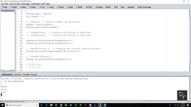 Java MP # 7 - String Methods! смотреть онлайн