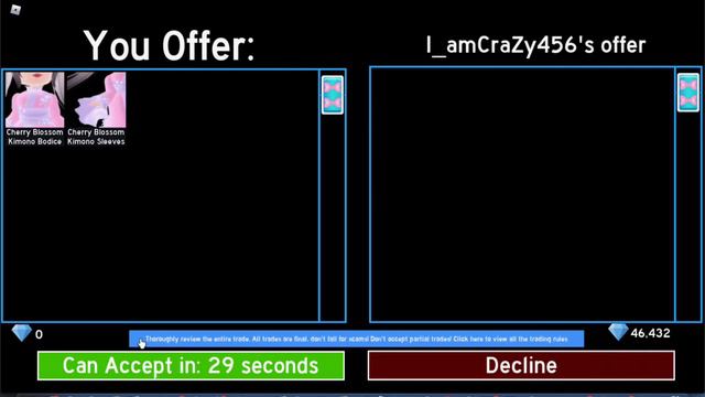 Royale High Trading // Roblox // Trading Proofs смотреть онлайн