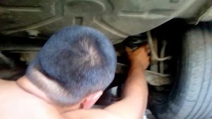 Как заменить заднюю пружину мерседес  W124, W201...