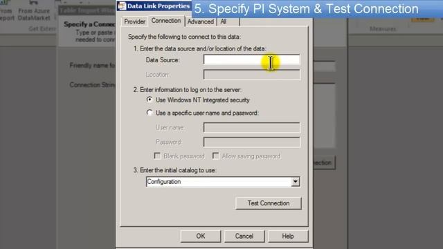 OSIsoft: Import PI data to PowerPivot Step 4: Import Views with PI OLEDB to Excel смотреть онлайн