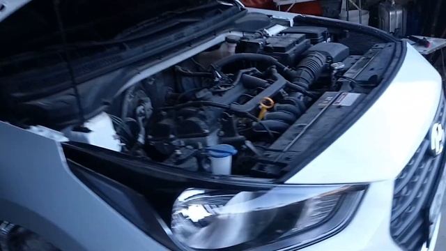 На Солярисе 2 поклеил шумку под крылья. смотреть онлайн