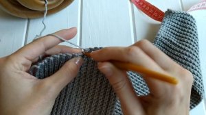 ?ПРОСТАЯ и УДОБНАЯ? повязка на голову крючком.