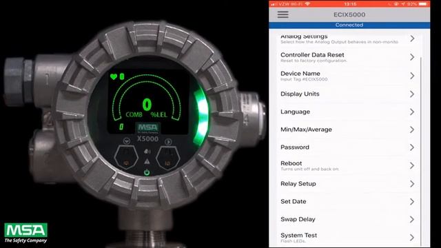 Tutorial de configuración inicial de MSA X5000 (versión móvil) смотреть онлайн
