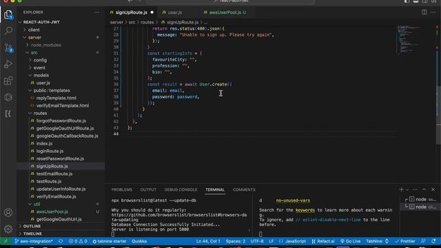 6.4 Converting the Sign Up Route смотреть онлайн