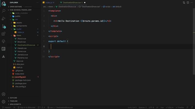 2.7 Dynamic Routes ।। Vue Router 4 Fundamentals - #13 смотреть онлайн