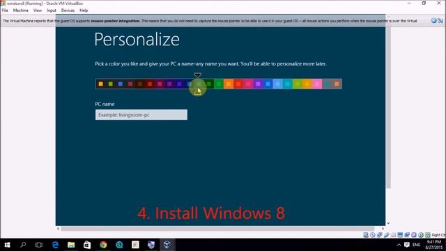 Install Windows 8 / 8.1 on Windows 10 platform with VirtualBox - Virtual Machine Tutorial смотреть онлайн