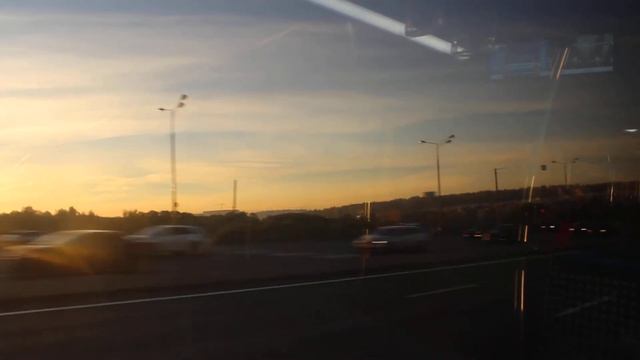 От Газопровода до Ракиток - ранним октябрьским утром едем в Троицк на современном ЛиАЗ-6213.65 смотреть онлайн