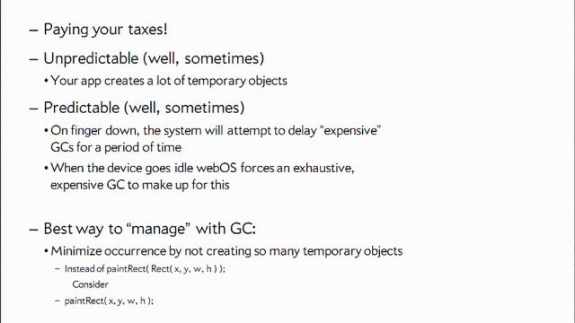 webOS Under the Hood: Optimizing Performance смотреть онлайн
