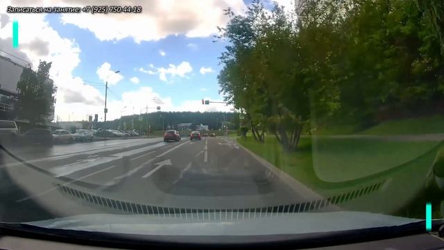 Поворот направо с Глушко на Куликовскую смотреть онлайн