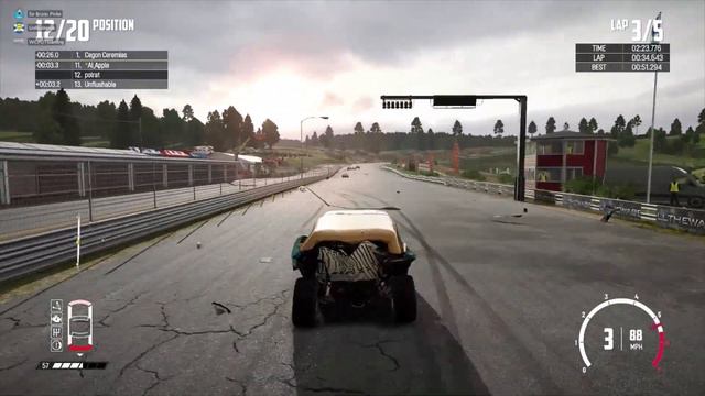 Wreckfest Multiplayer CRASHES | More Fun Times...Happy Thanksgiving :-)