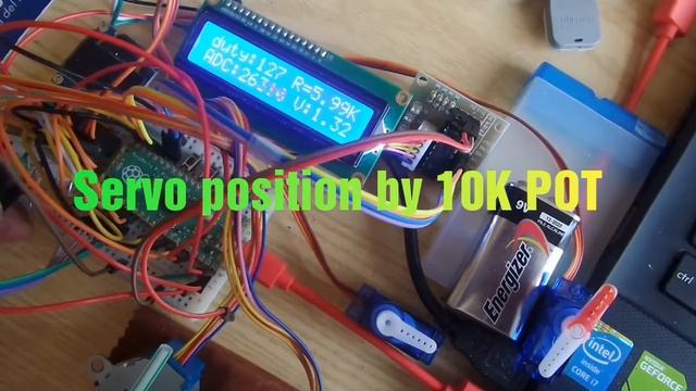 Raspberry Pi Pico - Multiple Servo control. by POT & Push Buttons смотреть онлайн