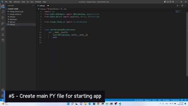 ❓How to change theme by QComboBox in PyQt6 смотреть онлайн