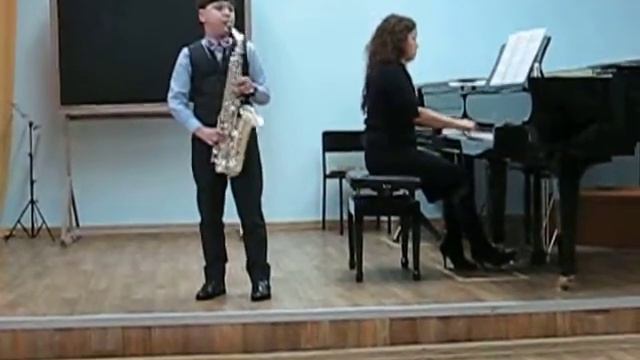 Савельев Павел 10 лет (саксофон-альт) "Andante and Bourree from Handel Sonata No.III" G.F.Handel смотреть онлайн