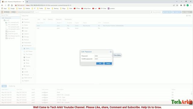 Proxmox VE User access to Web UI | Tech Arkit смотреть онлайн