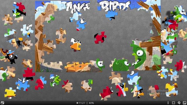 Puzzle , Angry Birds , 98pcs смотреть онлайн