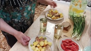 Вкусный обед на двоих . //. Дегустация вяленой щуки