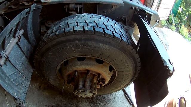 Ремонт.Земена накладок Даф 95 АТИ смотреть онлайн