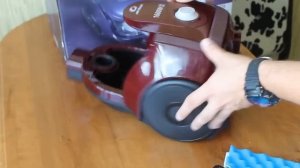 Циклонный пылесос SAMSUNG Air Track SC4325.  Отличный недорогой пылесос. Обзор.