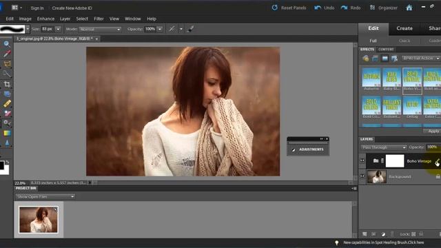 How to Use Actions in Photoshop Elements 6-10 смотреть онлайн