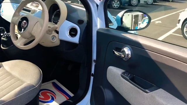 Fiat 500 light blue смотреть онлайн