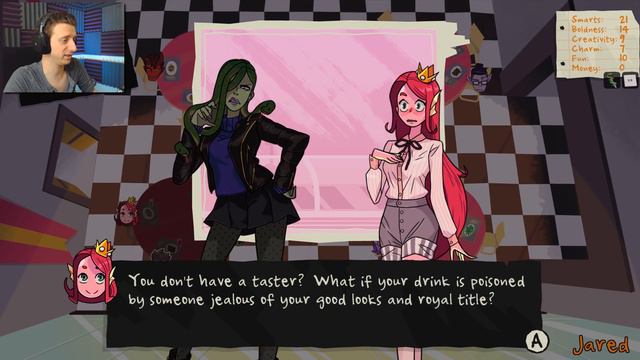 WHO Do I Ask?! | Monster Prom #2 | ProJared Plays смотреть онлайн