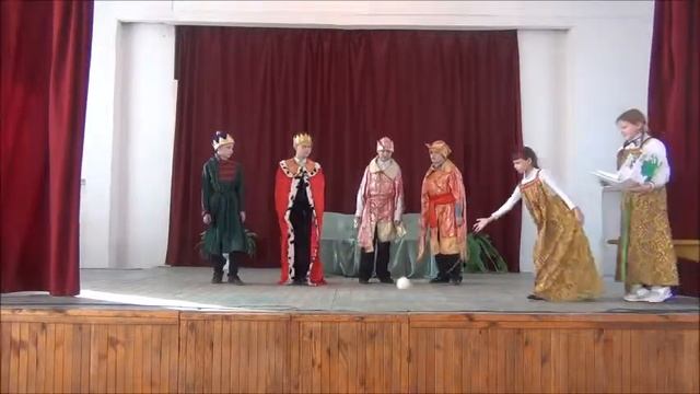 Спектакль Царевна лягушка СОШ № 2 04 03 19 смотреть онлайн