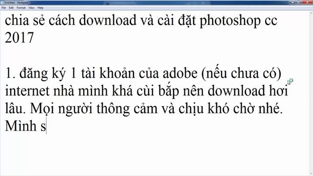 TINHOCONLINE | HƯỚNG DẪN DOWNLOAD VÀ CÀI ĐẶT PHOTOSHOP CC 2017 смотреть онлайн