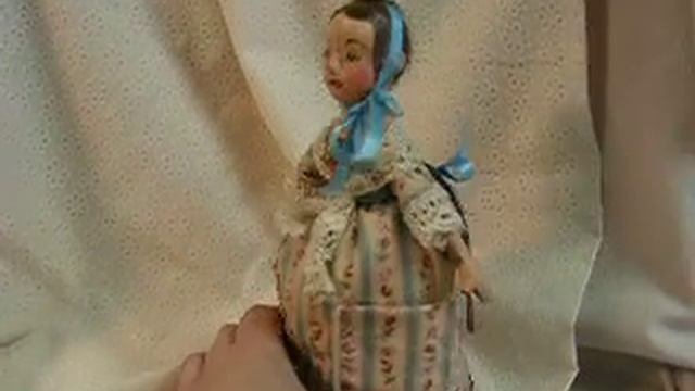 Моя конфетка на Ярмарке Мастеров. Куколка-компаньон рукодельницы. смотреть онлайн